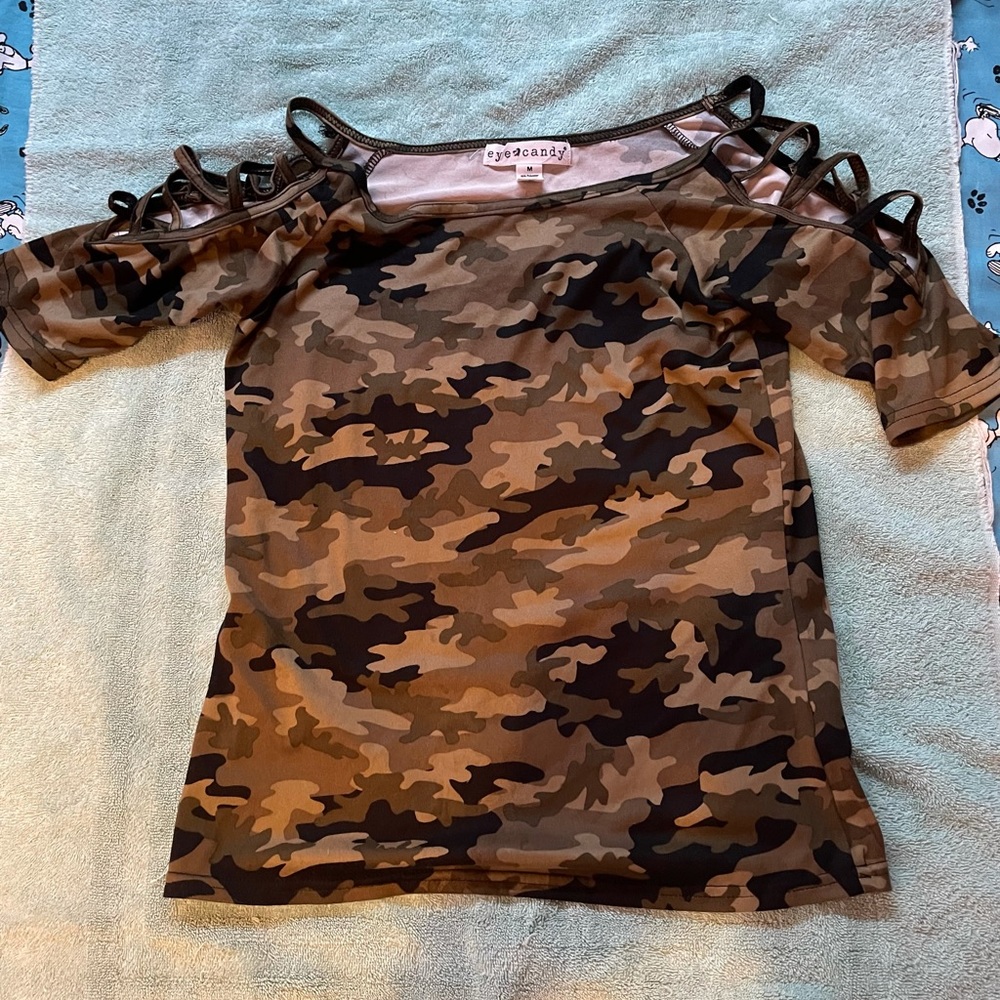 Eye Candy Camo Shirt
